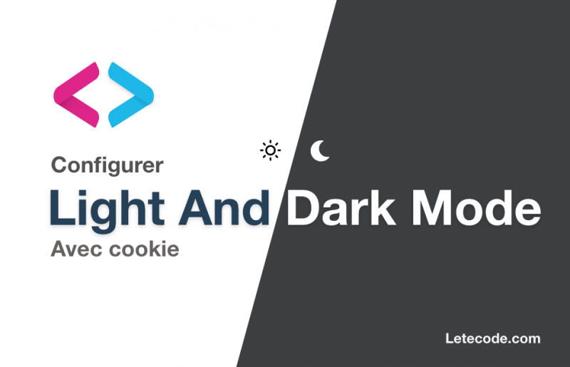 Configurer le  Dark Mode sur votre site web avec les cookies