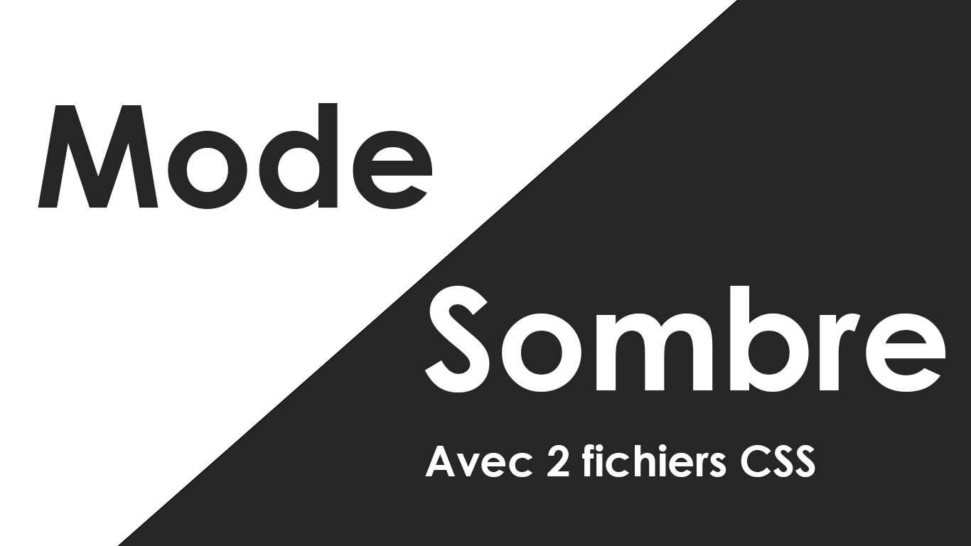 Mode sombre: Changer Complètement le fichier CSS! - Letecode