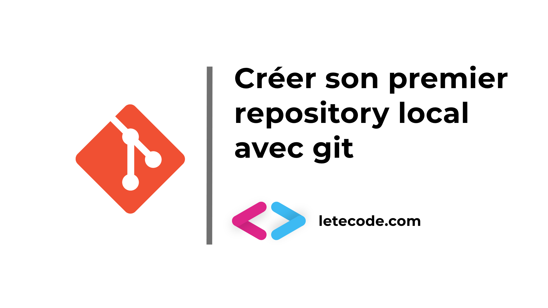 Git : Créer un repository en local